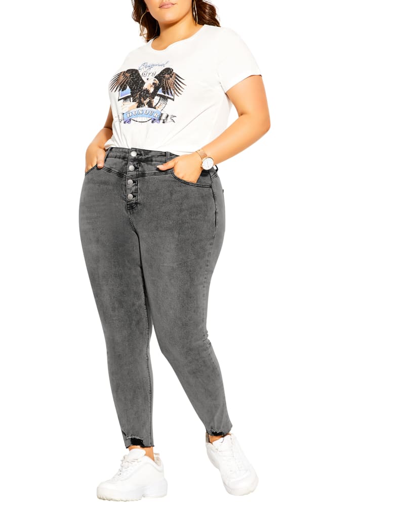 Plus size model wearing  by City Chic | Dia&Co | dia_product_style_image_id:188450